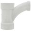 3" x 3" x 2" PVC DWV Wye and 45° Elbow Combo