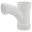 3" x 3" x 2" PVC DWV Wye and 45° Elbow Combo