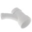 4" x 4" x 2" PVC DWV Wye and 45° Elbow Combo