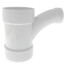 4" x 4" x 2" PVC DWV Wye and 45° Elbow Combo