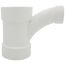 4" x 4" x 2" PVC DWV Wye and 45° Elbow Combo