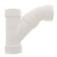 8" x 8" x 6" PVC DWV Wye and 45° Elbow Combo (2-PC)