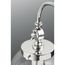 Penn 1 Light Polished Nickel Clear Glass Farmhouse Mini-Pendant Light