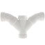1-1/2" PVC DWV Double Wye and 45° Elbow Combo