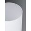 Replay 1 Light Textured Black Etched White Glass Modern Mini-Pendant Light