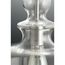 Staunton 1 Light Brushed Nickel Clear Glass Global Pendant Light