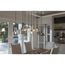 Staunton 1 Light Brushed Nickel Clear Glass Global Pendant Light