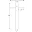 Outdoor 7' Aluminum Post w/ Ladder Rest and Photocell