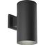 6" Black Outdoor Wall Cylinder