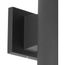 6" Black Outdoor Wall Cylinder