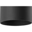 6" Black Outdoor Wall Cylinder