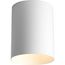 Cylinder 5" 1 Light Black Modern Outdoor Ceiling Light