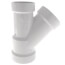 2" x 1-1/2" x 2" PVC DWV Wye