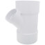 8" x 8" x 3" PVC DWV Wye (Bushing Sized)