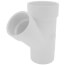4" x 4" x 3" PVC DWV Street Wye