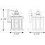 Edition 1 Light Small Wall Lantern