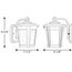 East Haven 1 Light Medium LED Wall Lantern
