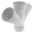 3" PVC DWV Double Wye