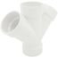 3" PVC DWV Double Wye