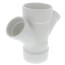 3" x 2" PVC DWV Double Wye