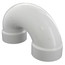 8" PVC DWV Return Bend