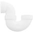 1-1/2" PVC DWV P-Trap