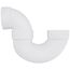 4" PVC DWV P-Trap