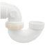 1-1/2" PVC DWV P-Trap w/ Plastic Nut