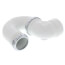 1-1/2" PVC DWV L.A. P-Trap w/ Chrome Nut