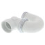 1-1/2" PVC DWV L.A. P-Trap w/ Chrome Nut