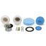 Schedule 40 Bath Waste Rough-In Half Kits Less Trim (Chrome)