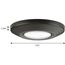 Intrinsic 7" White Flush Mount LED Adjustable Eyeball