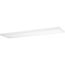 Everlume LED 48-inch Satin White Modern Style Linear Ceiling Panel Light