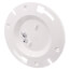 4" x 4"/4" x 3" PVC DWV Flush Closet Flange w/ Knockout