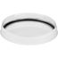 Cylinder Lens Black 5-Inch Round Cylinder Cover