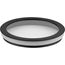 Cylinder Lens Black 6-Inch Round Cylinder Cover