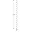 Accessory Chain - 10' of 9 Gauge Chain in Brushed Nickel