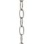 Accessory Chain - 10' of 9 Gauge Chain in Brushed Nickel