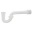 1-1/2" White P-Trap w/ Threaded PVC Adapter