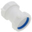 1-1/2" PVC Double Slip Connector (2" Length)