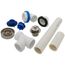 True Blue PVC Full Kit w/ Uni-Lift Stopper, Test Kit & Finished Drain Spud (Brushed Nickel)