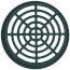 4" Atrium Grate (Green)