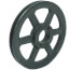5.95" OD Single Groove Bushing Pulleys for 4L or A Belts
