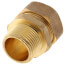 3/4" PEX-AL-PEX Compression x 3/4" Male Threaded Adapter