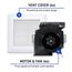 Motor/Grille Assembly for WhisperValue DC - Contractor Pack of 4