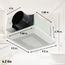 EcoVent LED Pick-A-Flow Bathroom Exhaust Fan, 70/90 CFM