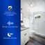 EcoVent LED Pick-A-Flow Bathroom Exhaust Fan, 70/90 CFM