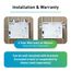 Panasonic BalancedHome 210 Elite Energy Recovery Ventilator (ERV), 40-210 CFM, Side Port, FV-21VEC1S