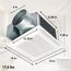 Panasonic WhisperCeiling Bathroom Exhaust Fan, 290 CFM, FV-30VQ3