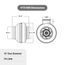 Vortex Powerfan 10" Inline Duct Fan (280 to 791 CFM)